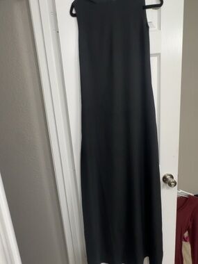 Veiled collection slip dress